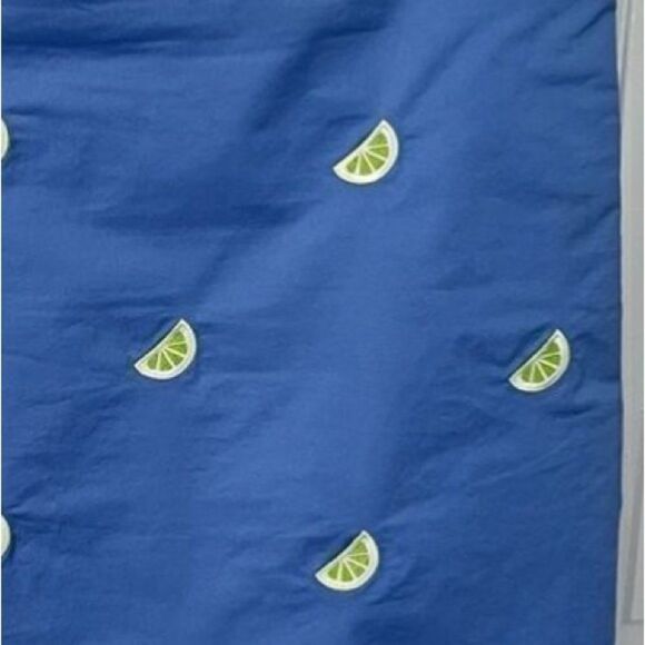 Vineyard Vines Women's Lime Embroidered Fully Lined Skirt Size 6 EUC - Picture 1 of 9